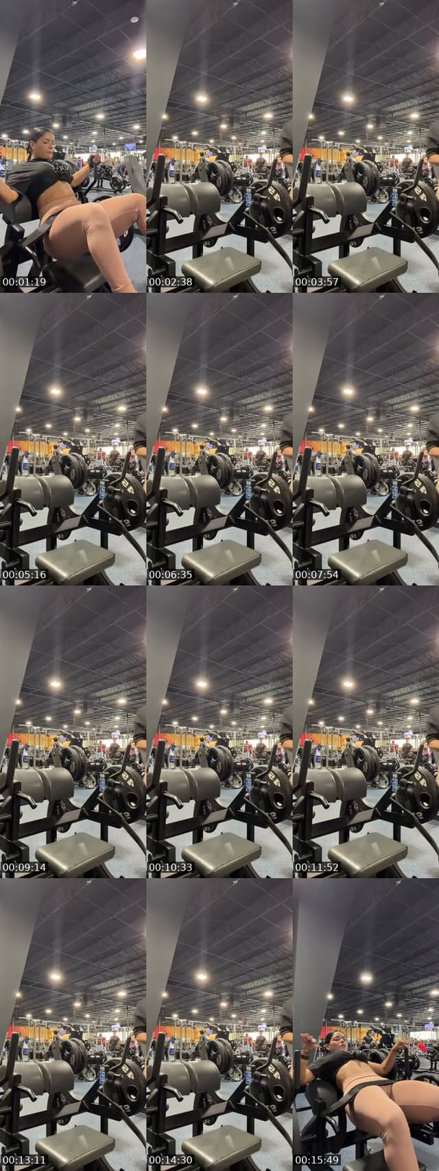 TikTok live: Gym 🍑 by @yolimarlf