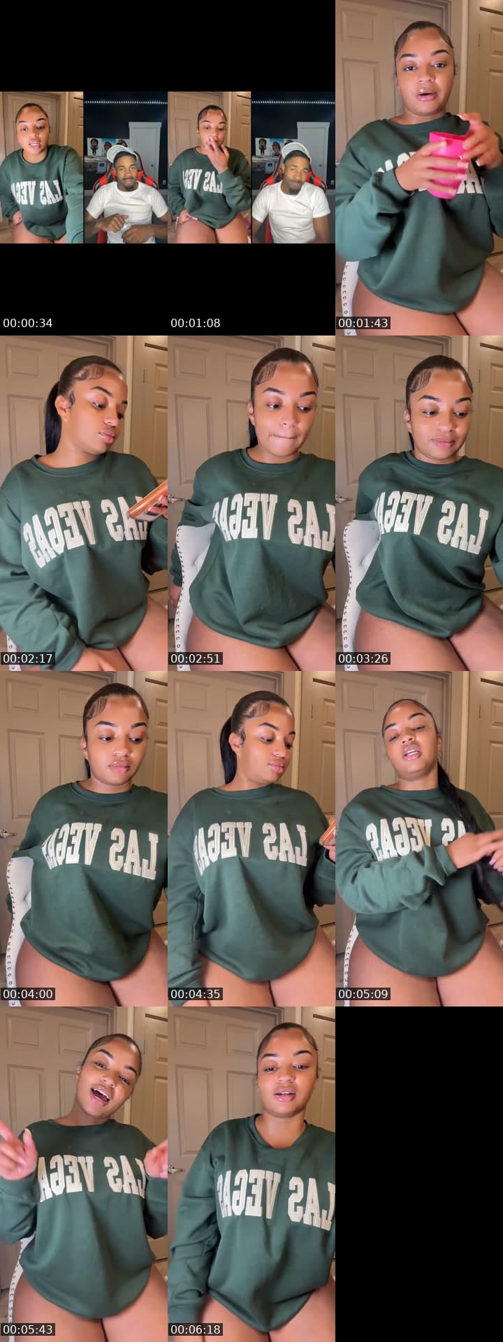 @zamyraaaaaaaa TikTok live stream