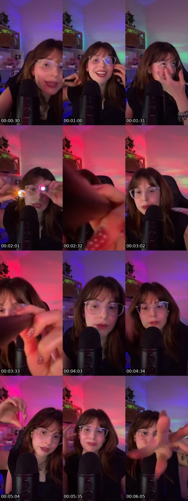 @amandatinglesasmr TikTok live stream