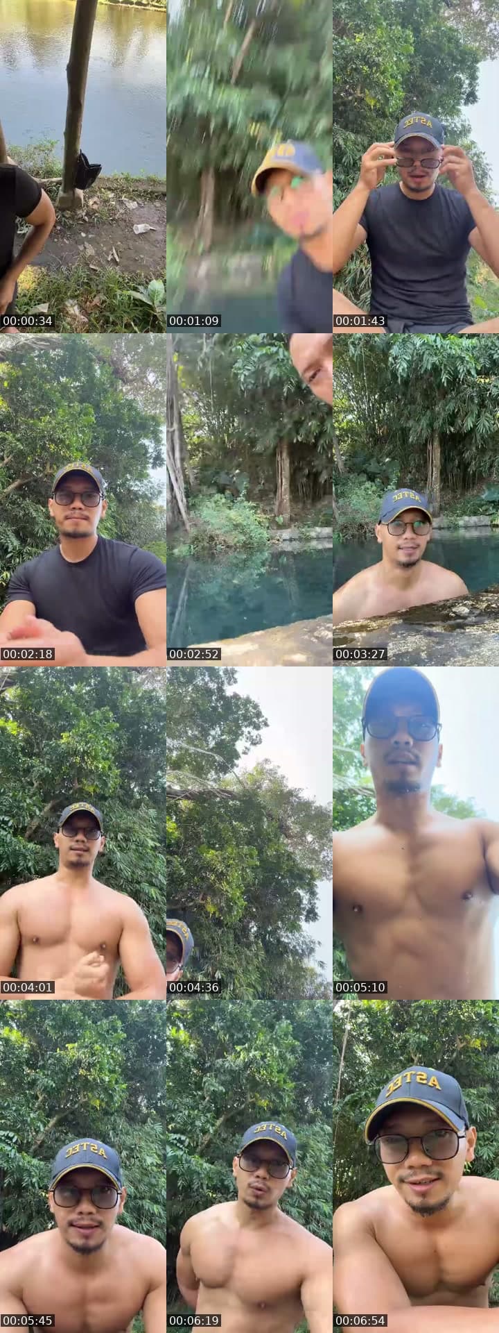 Ada yang mancing di kolam