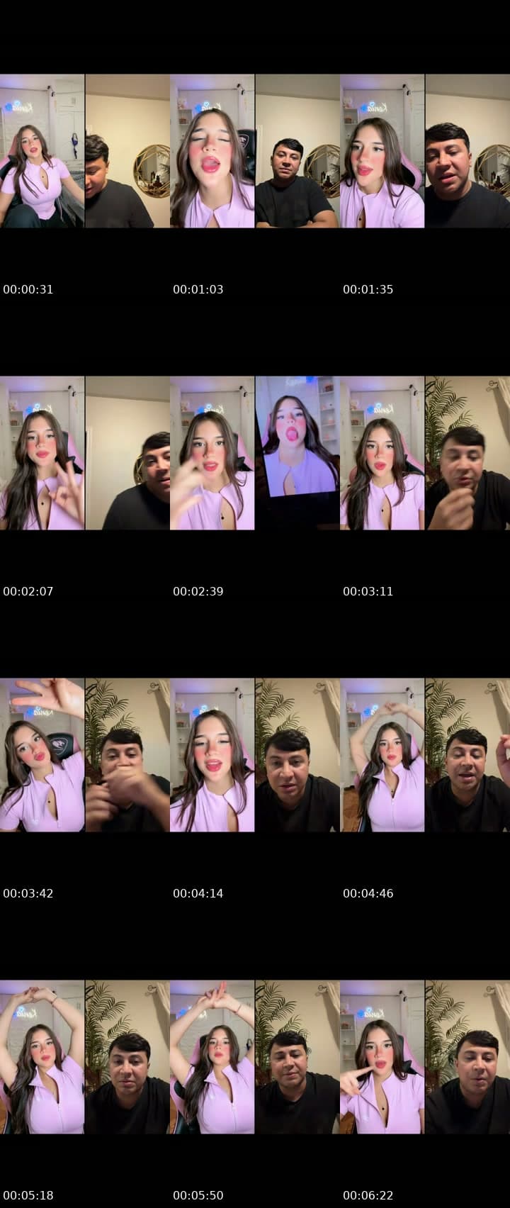 @keniaramirezof TikTok live stream