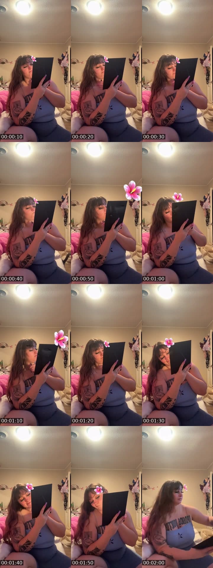 @venusthugoddzzoflove TikTok live stream