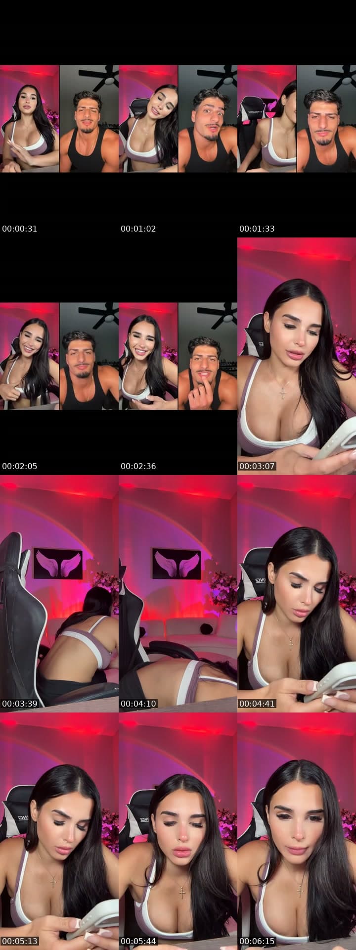 @arieanna.negron TikTok live stream