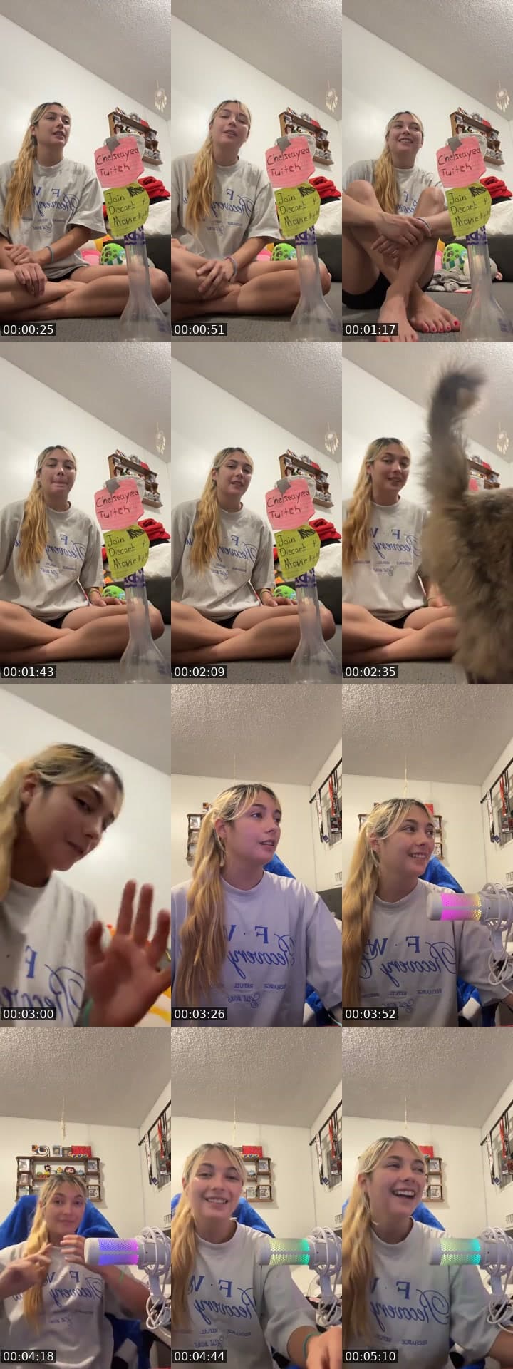 @chelseayeaaa TikTok live stream