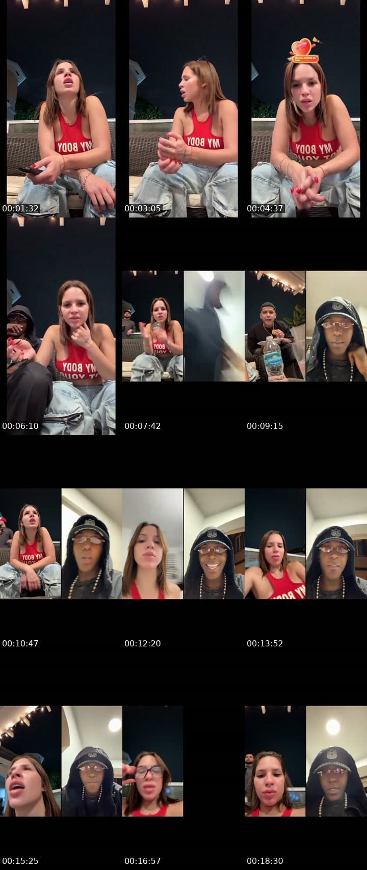 @flavia_cordo TikTok live stream