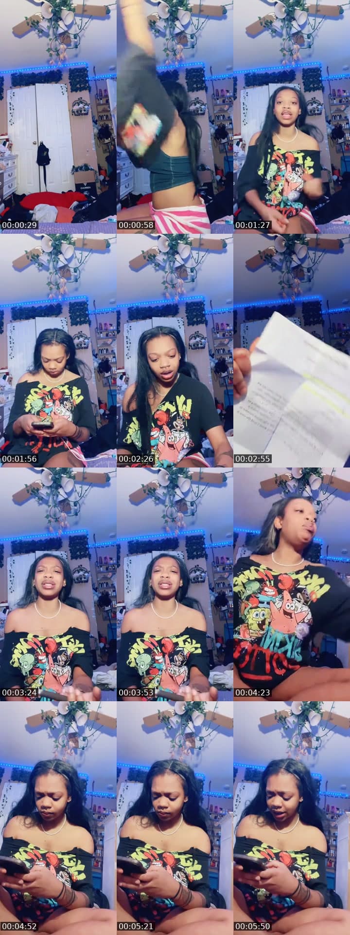 @noitsprxttyprxncessa TikTok live stream