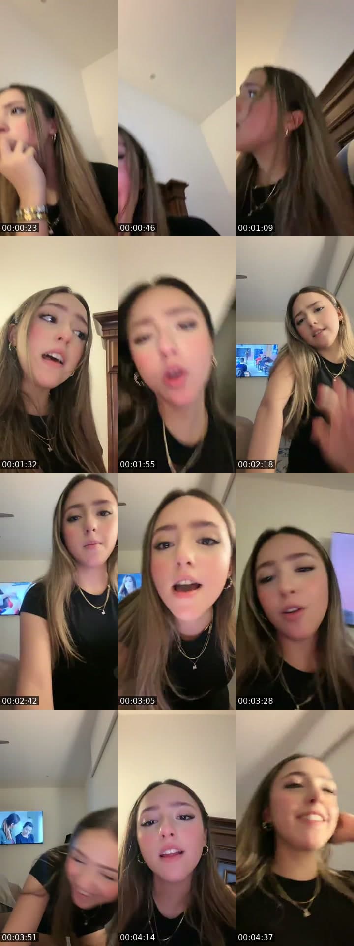 @michellekiwis TikTok live stream