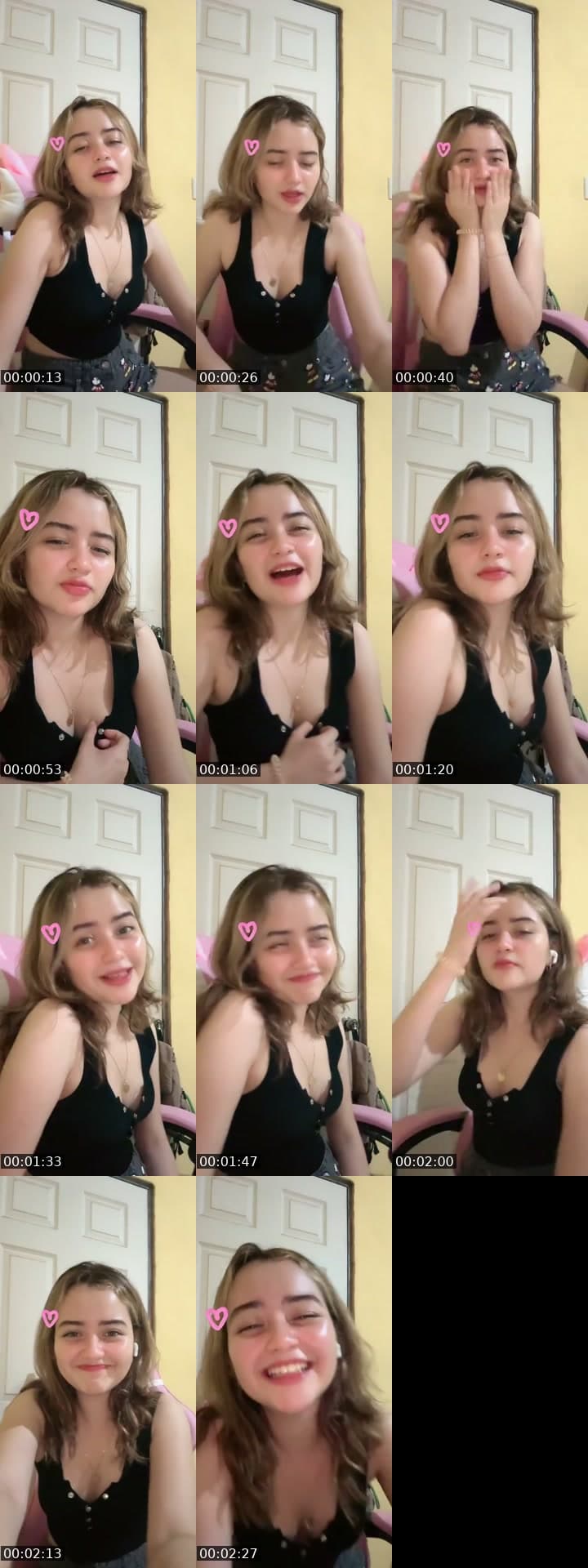 @francellasher TikTok live stream