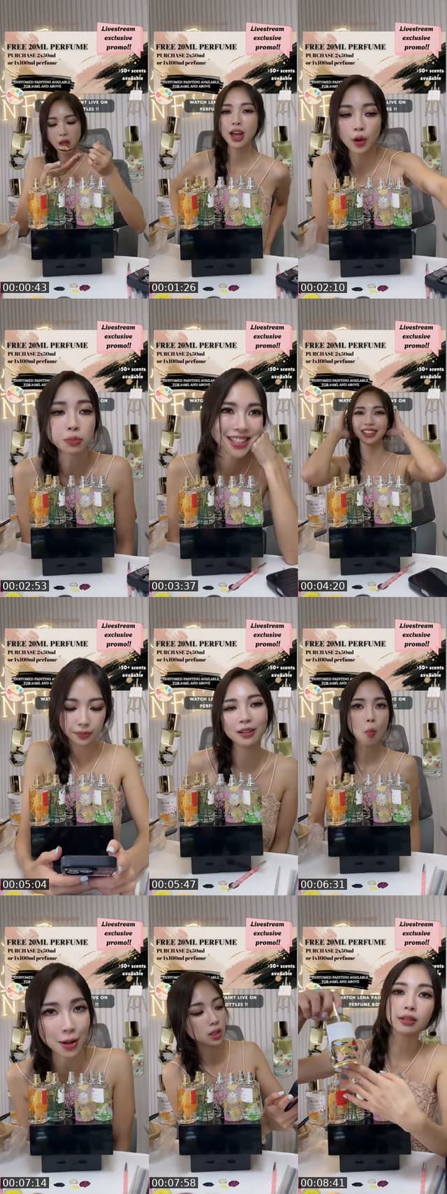 TikTok live: NFSG perfume 7.7 by @nefertumsg