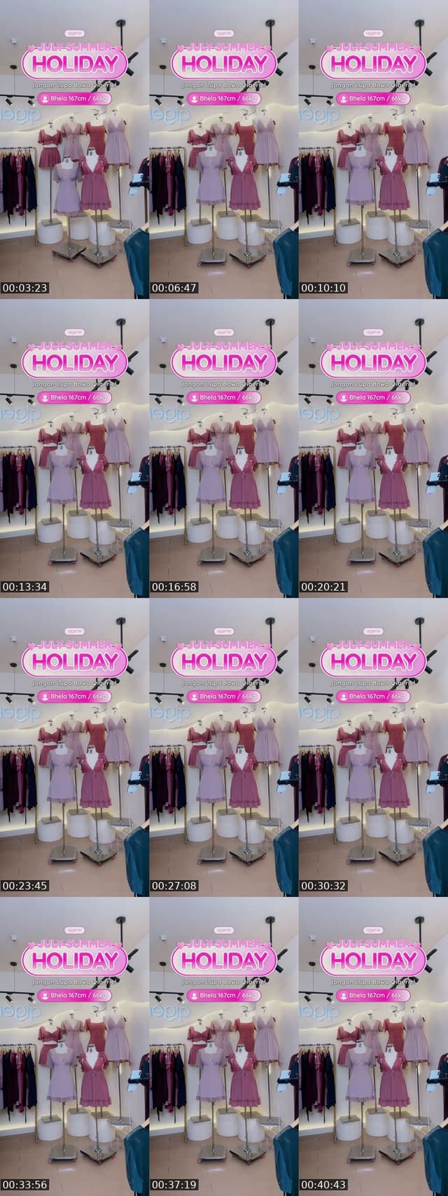 TikTok live: DISKON AMBYAR‼️‼️ by @qigerie