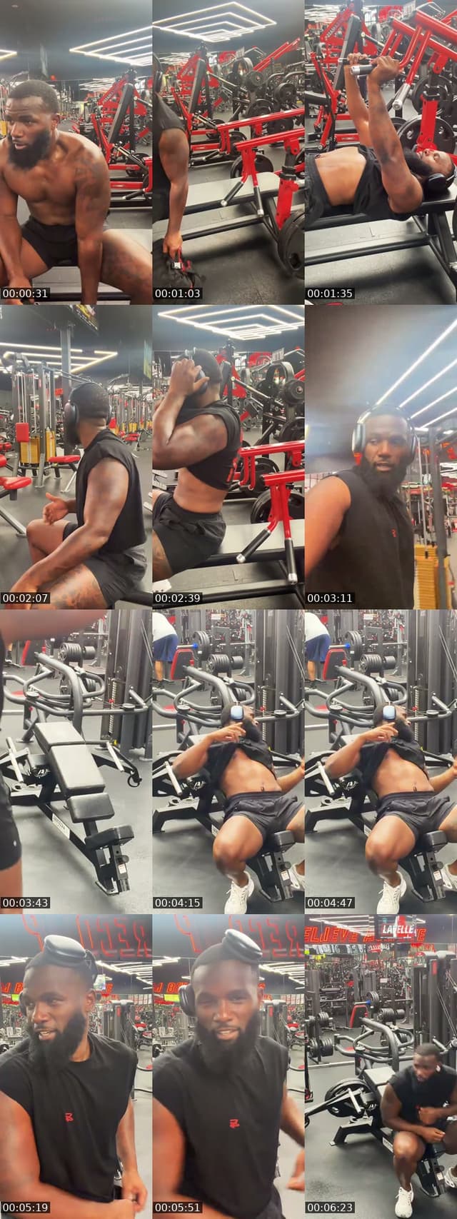 GYM TIME 100LBS+ 7MS - @phitmeech_journey