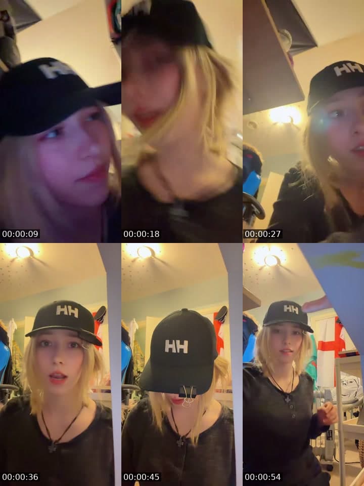 @canthinkyy TikTok live stream