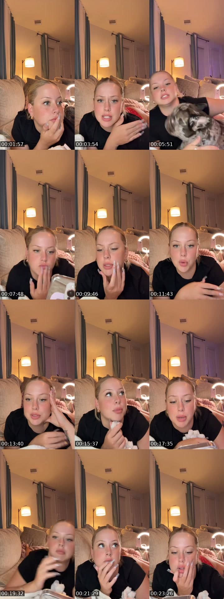 @slipperyysnow TikTok live stream