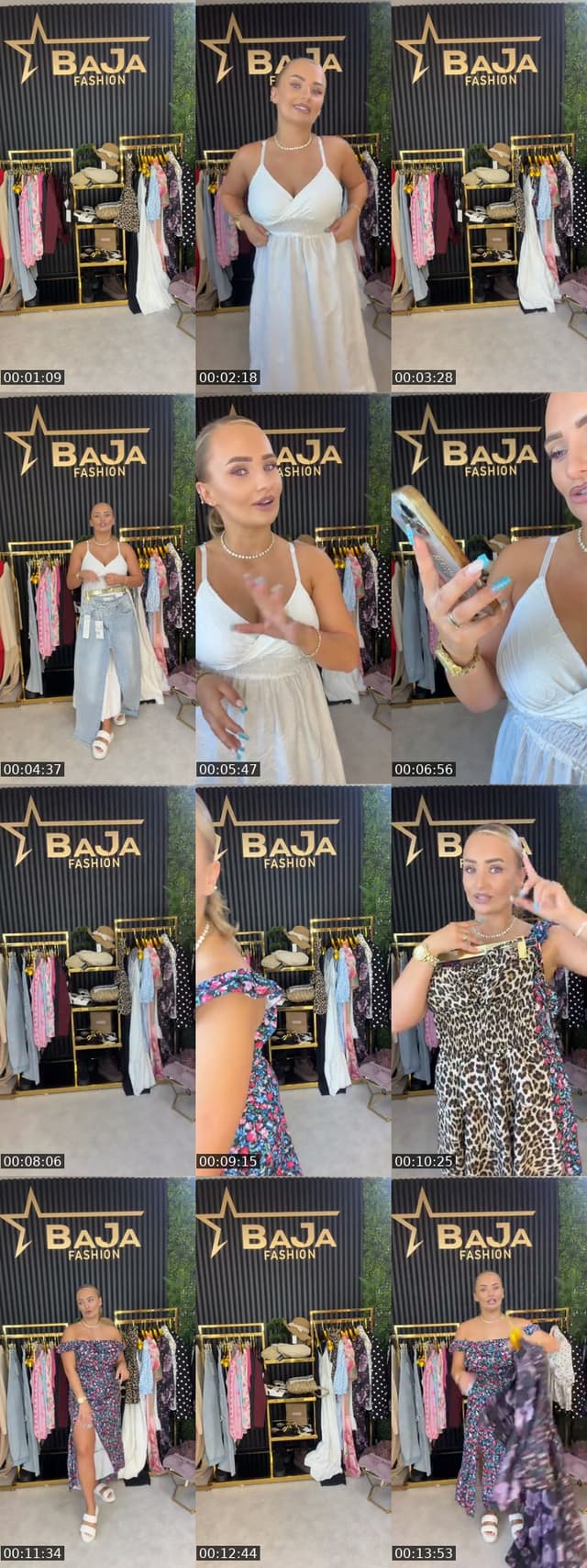 @bajafashionshop TikTok live
