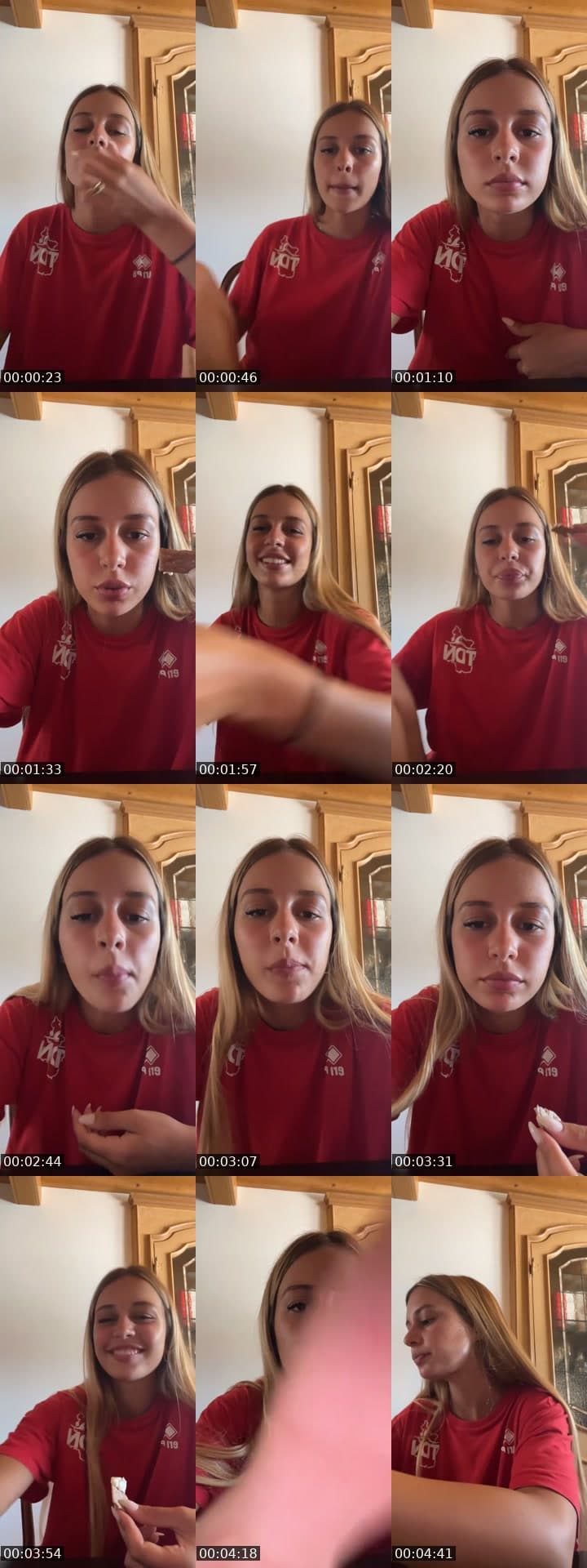 @ilaariapagliarulo TikTok live stream