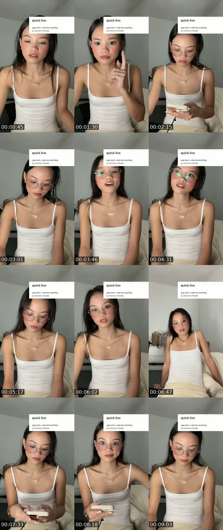 @mariamikaela888 TikTok live stream