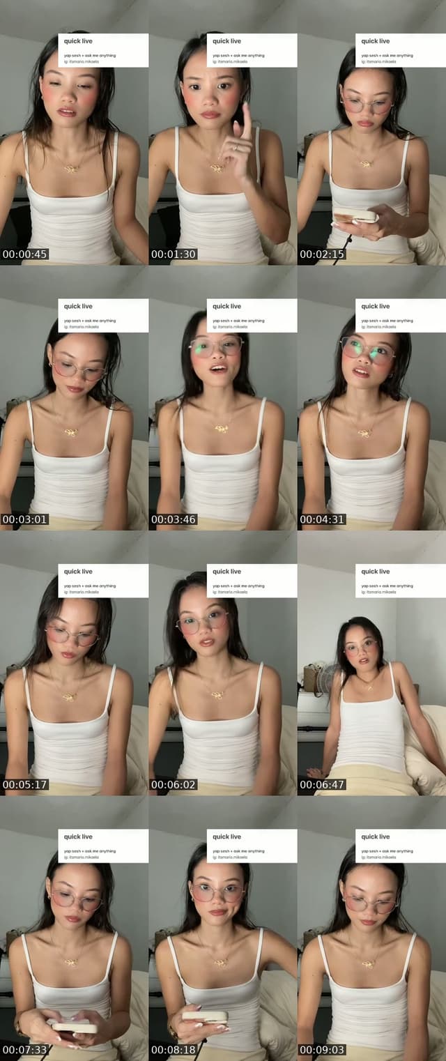 @mariamikaela888 TikTok live