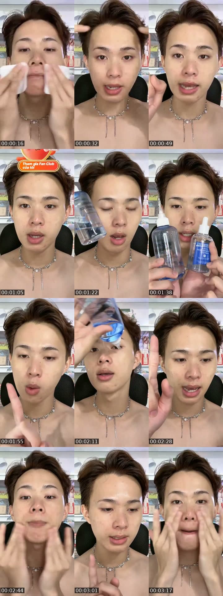 Live Stream hướng dẫn makeup