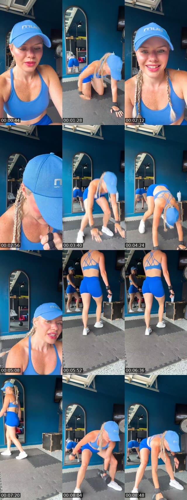 TikTok live: Metcon ☠️ by @zandra.fitness