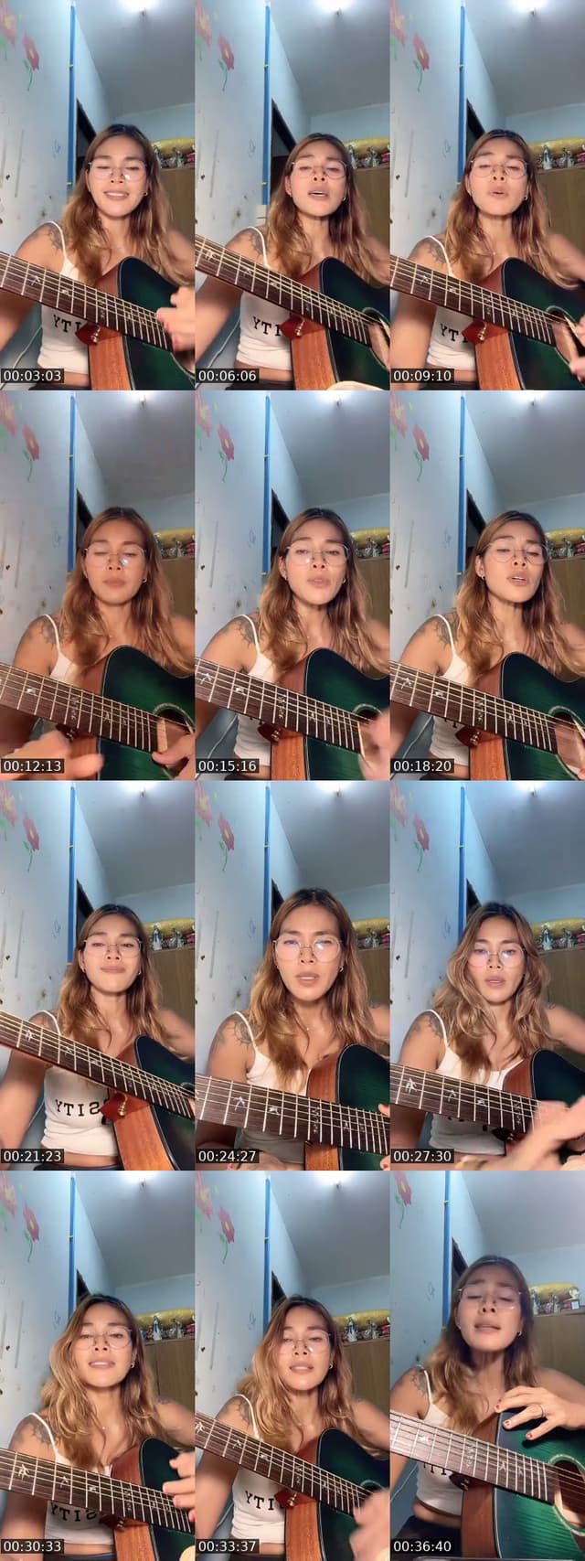 TikTok live: 🎸❤️🎸 by @nokyogaforlife