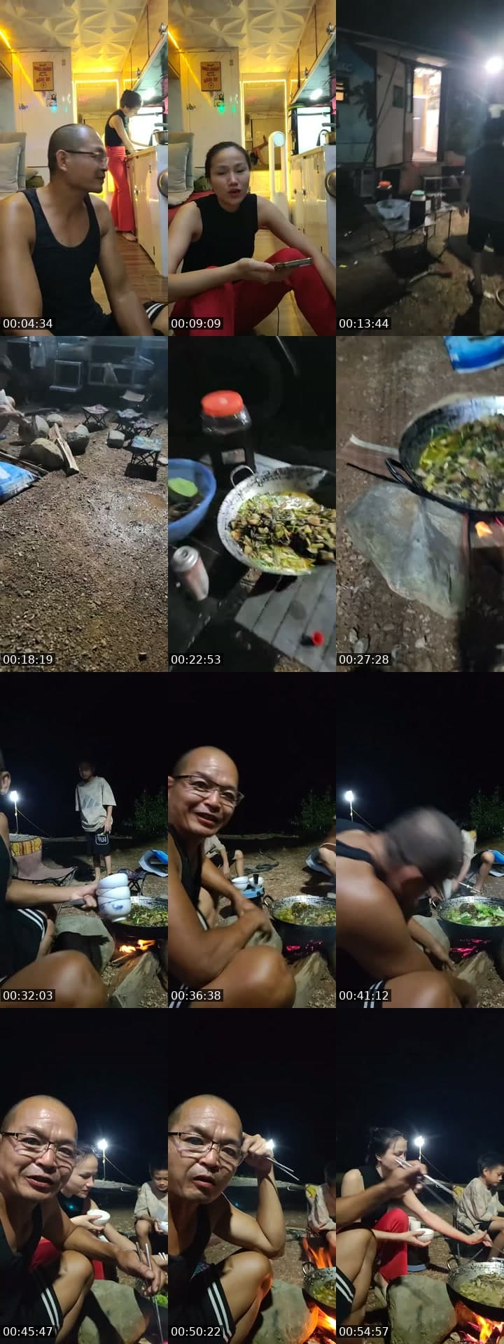 Vợ Chồng Sống Trên Xe