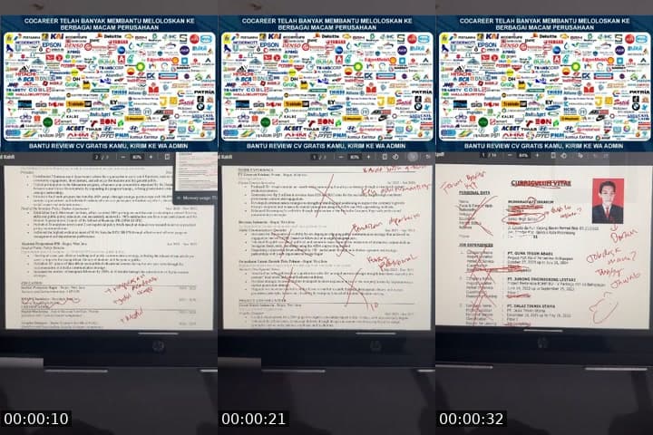 @cocareer.official TikTok live stream