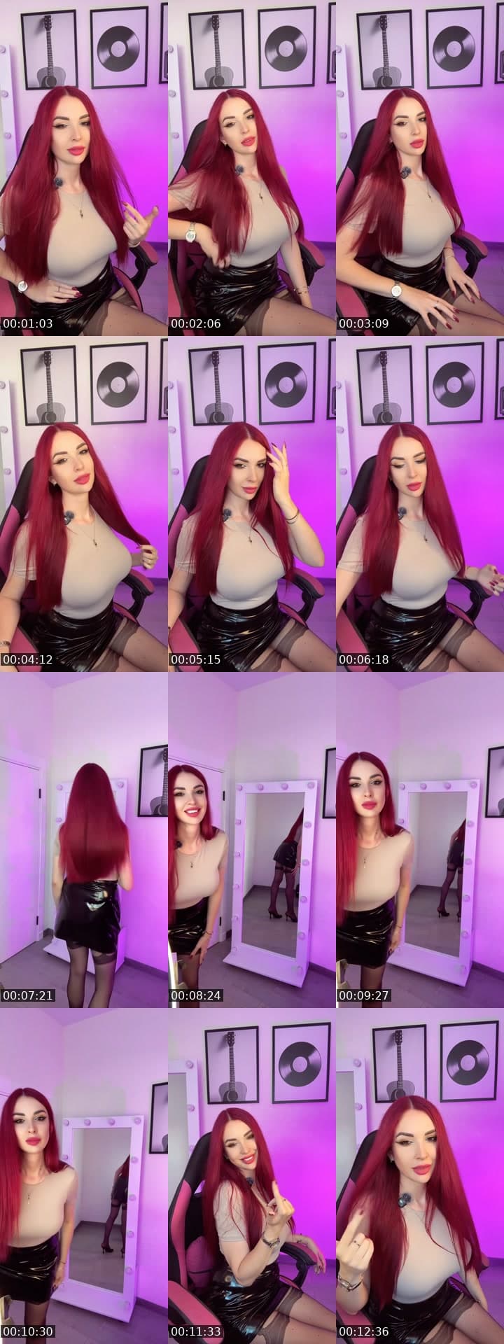 @vickyfoxi TikTok live stream