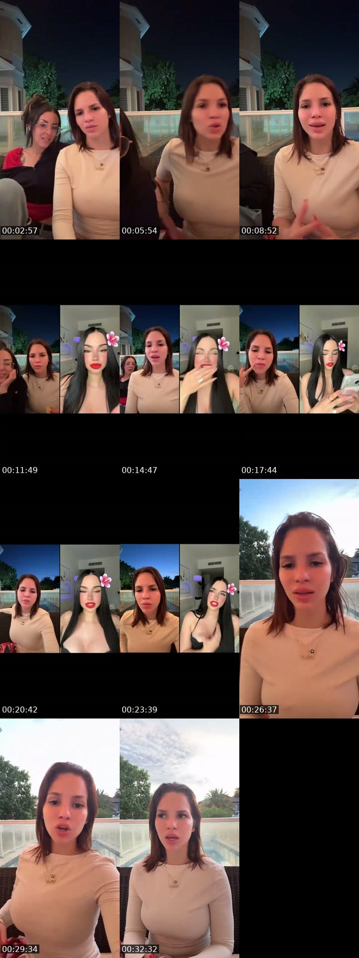 @flavia_cordo TikTok live stream