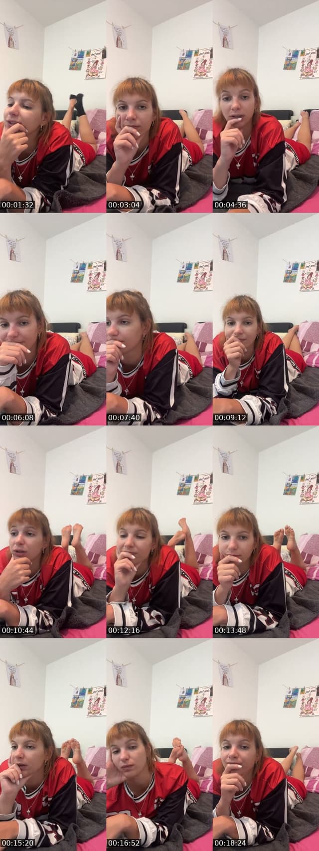 TikTok live: feet by @lin14411