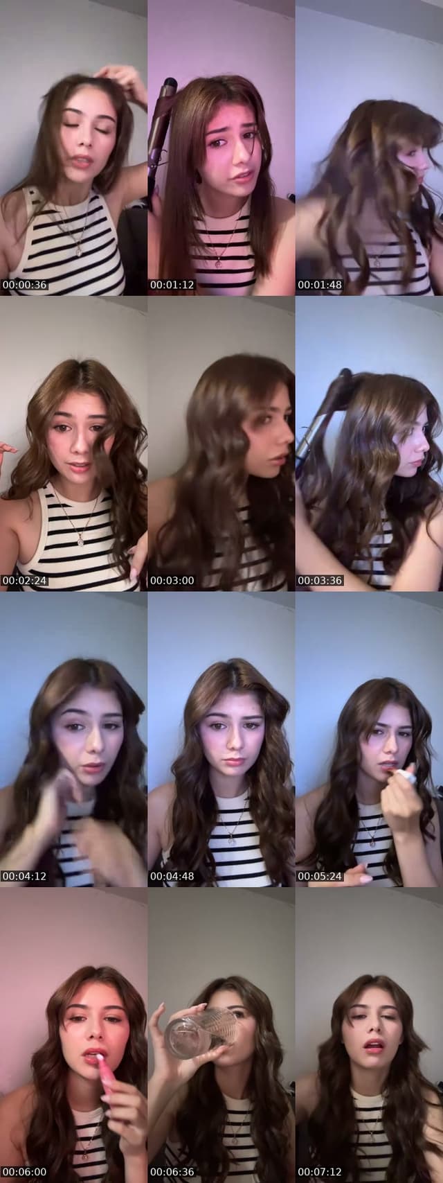 TikTok live: Curl my hair w meeee by @euanne.prglo
