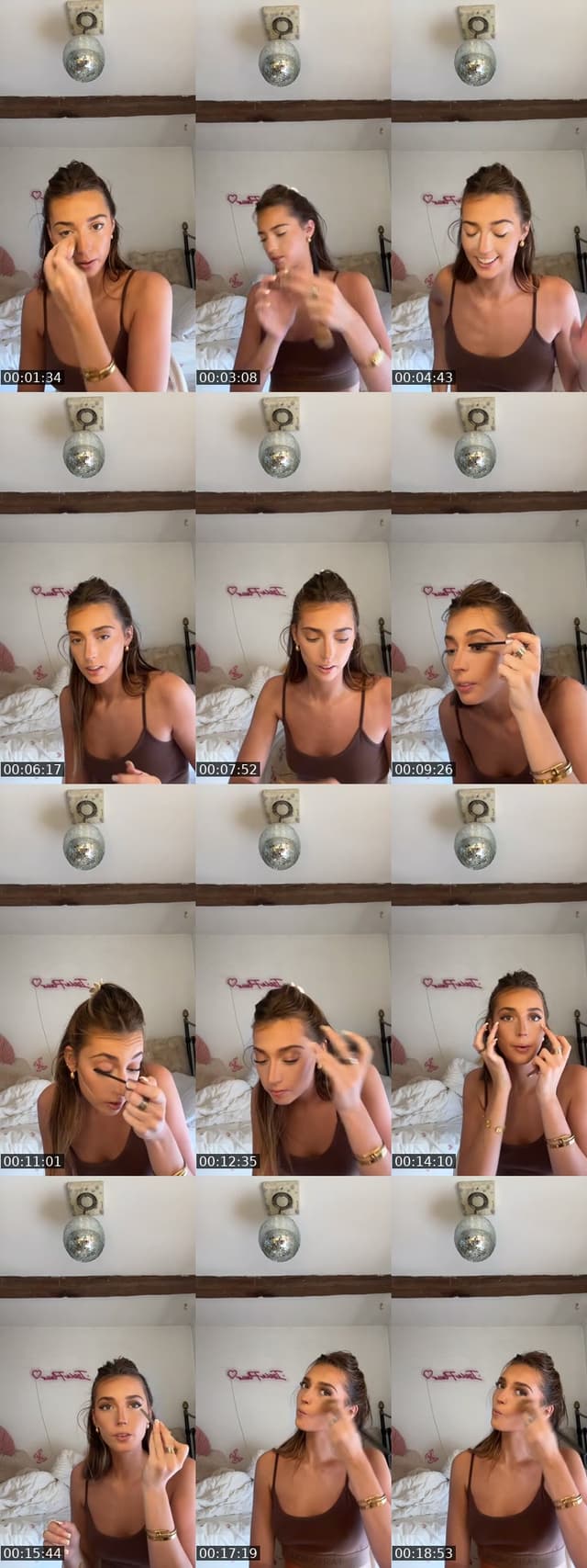 TikTok live: hi grwm by @isabe11afleur