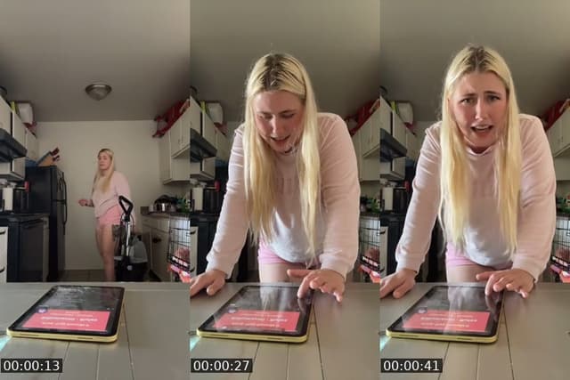 @adayinalifeofamillenial TikTok live