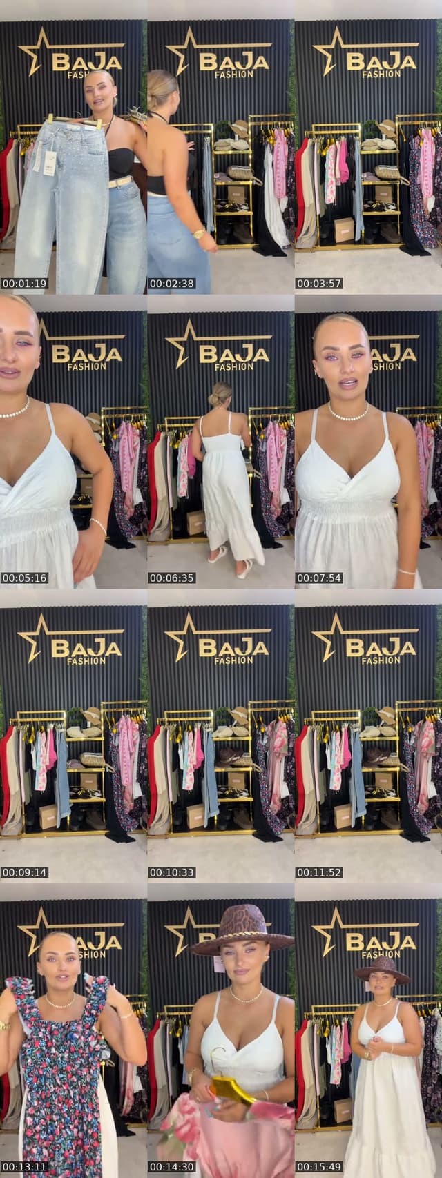 @bajafashionshop TikTok live
