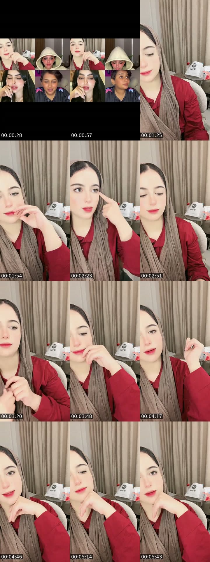 @nadia.tamer00 TikTok live stream
