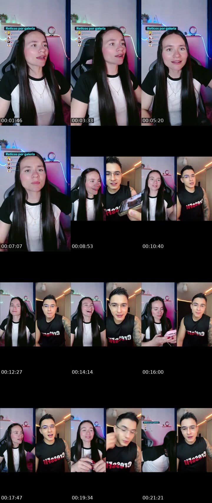 @ana49sanchez TikTok live stream