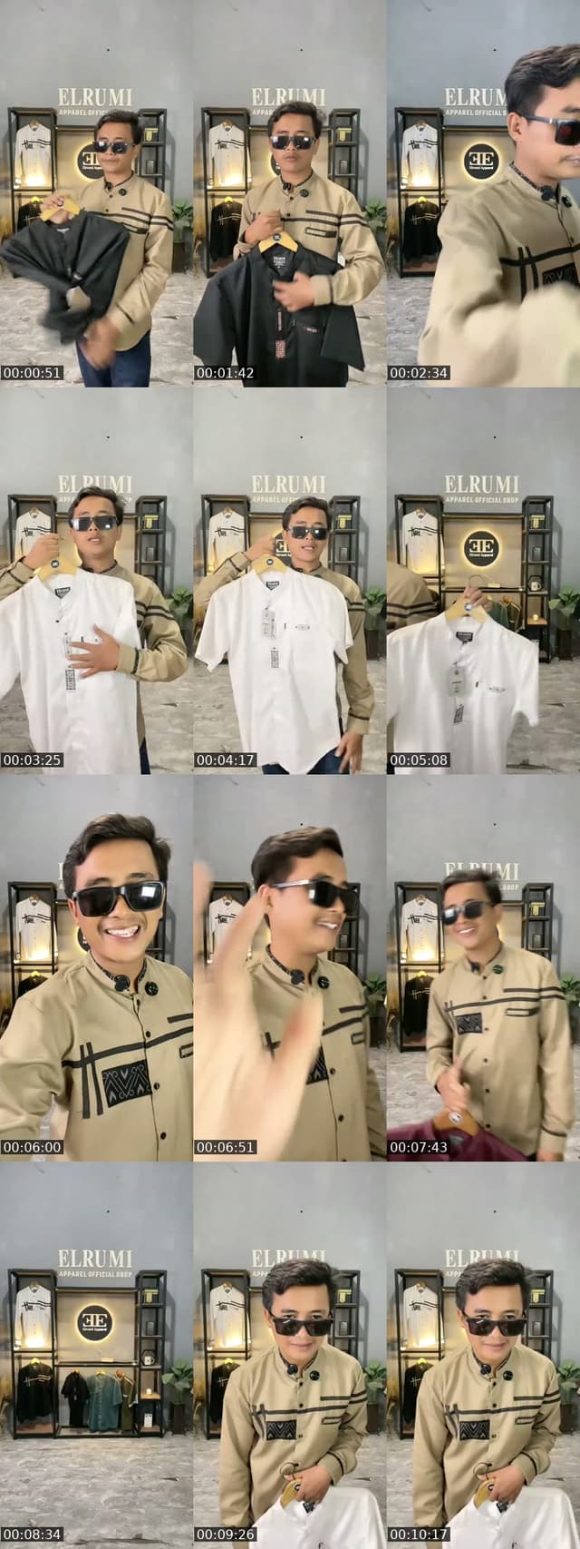 TikTok live: Promo baju koko pria by @elrumi_apparel_official