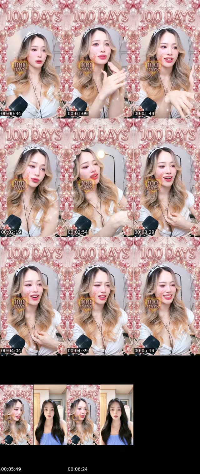 TikTok live: 100 DAYS by @ashyenglish