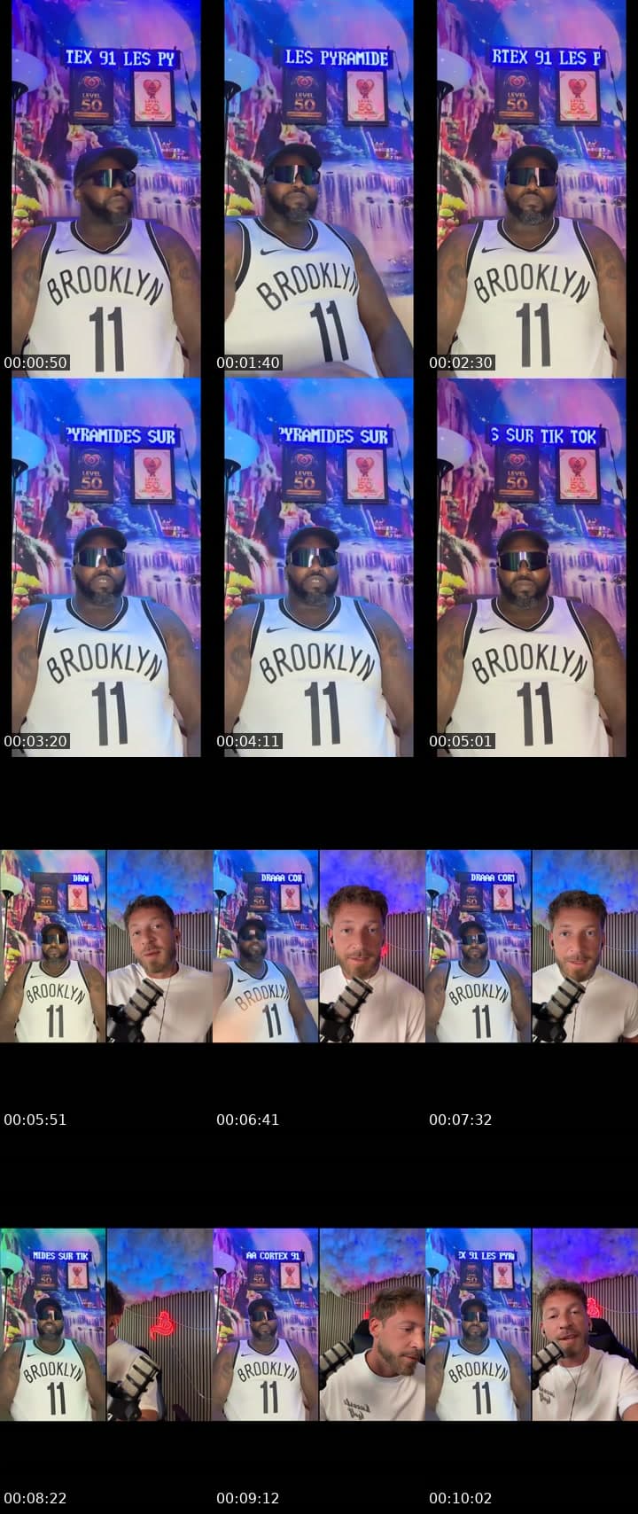 @cortexpyramides TikTok live stream