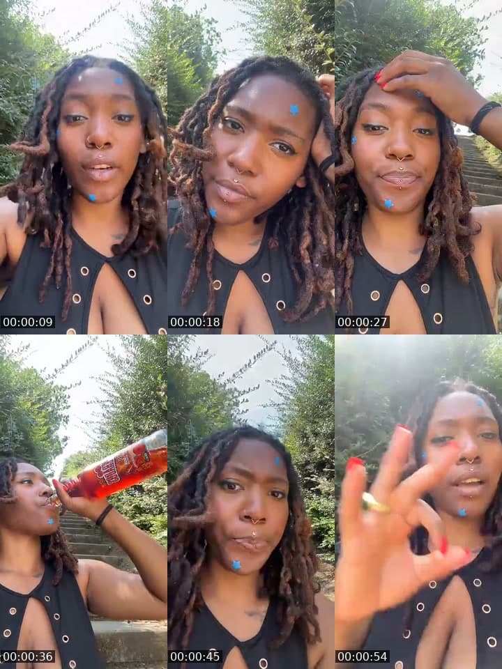 @she.zink TikTok live stream