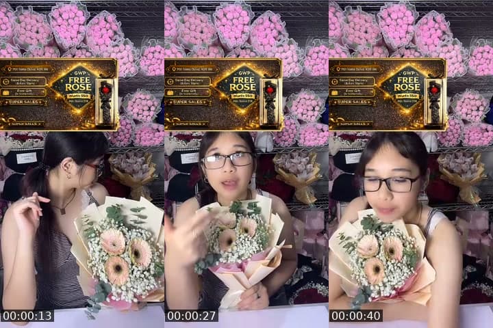 @flowersuppliersg TikTok live stream