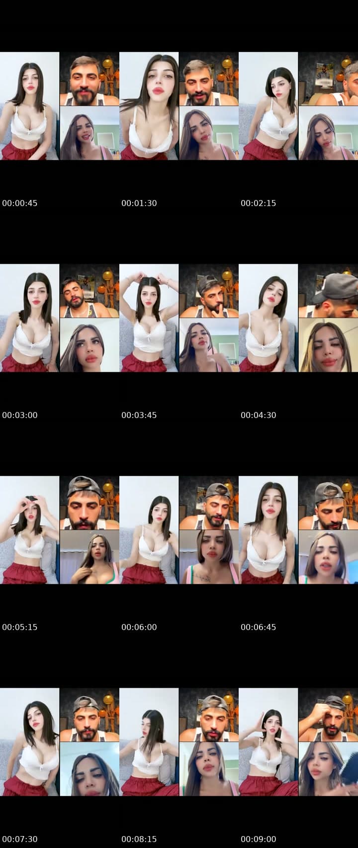 @l.am.ghina4 TikTok live stream