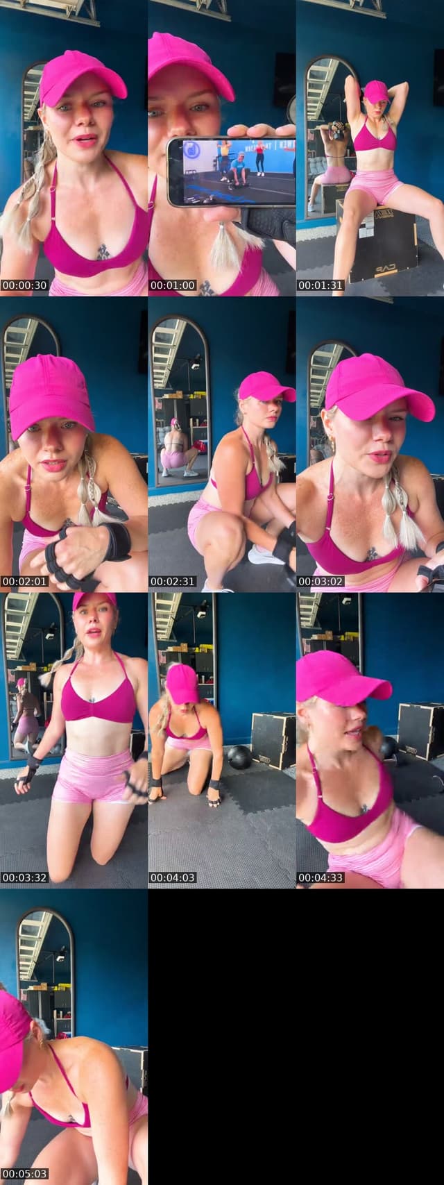 TikTok live: Arms  Core by @zandra.fitness