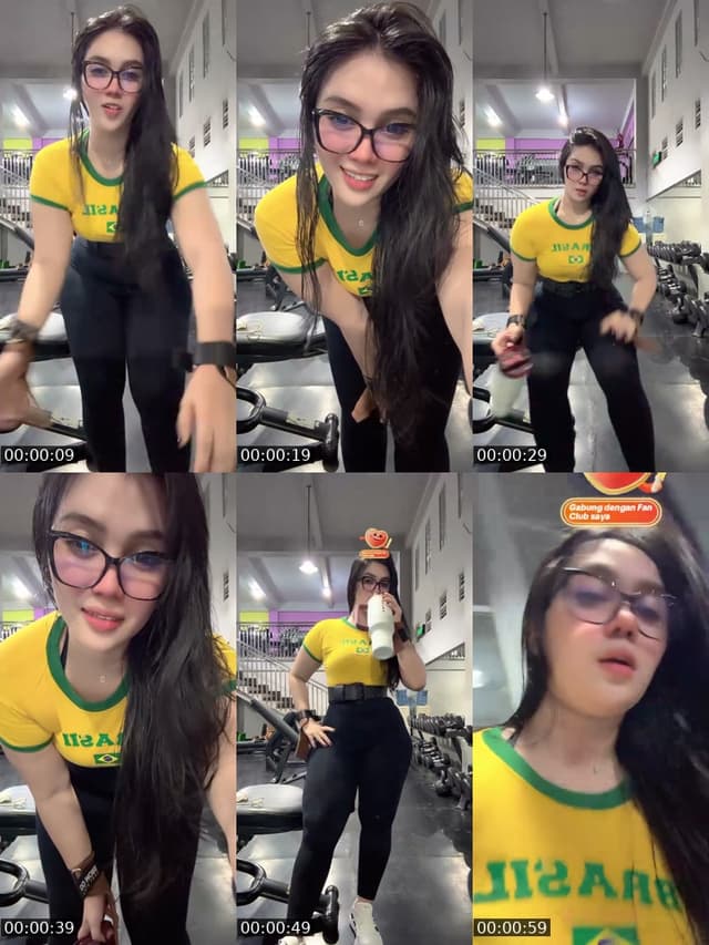 TikTok live: Gym by @diamondcrystalllll