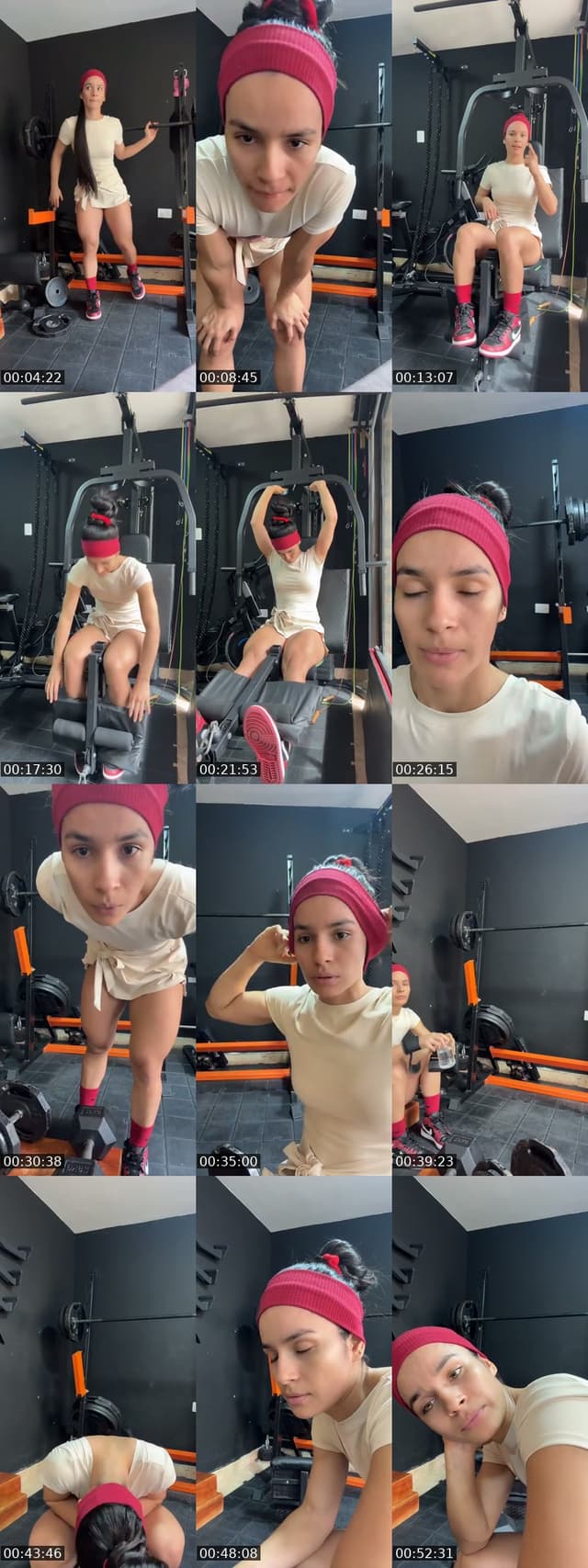 TikTok live: Entrenando ando 🦵🏼🦵🏼🏋🏻‍♀️💥 by @tati.fit_