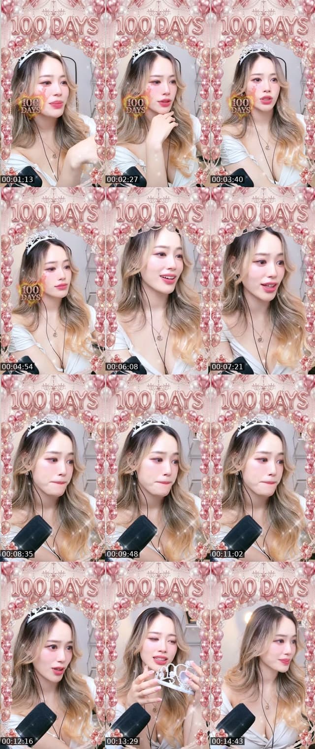 TikTok live: 100 DAYS by @ashyenglish