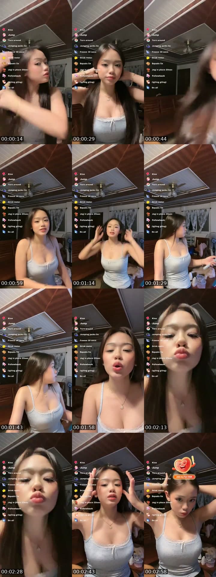 @kyaelaaa TikTok live stream