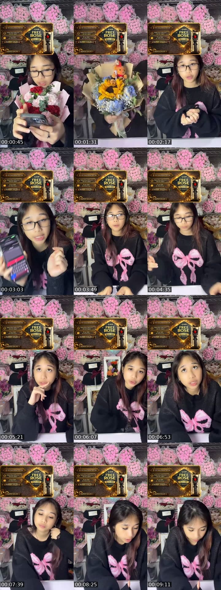 @flowersuppliersg TikTok live stream