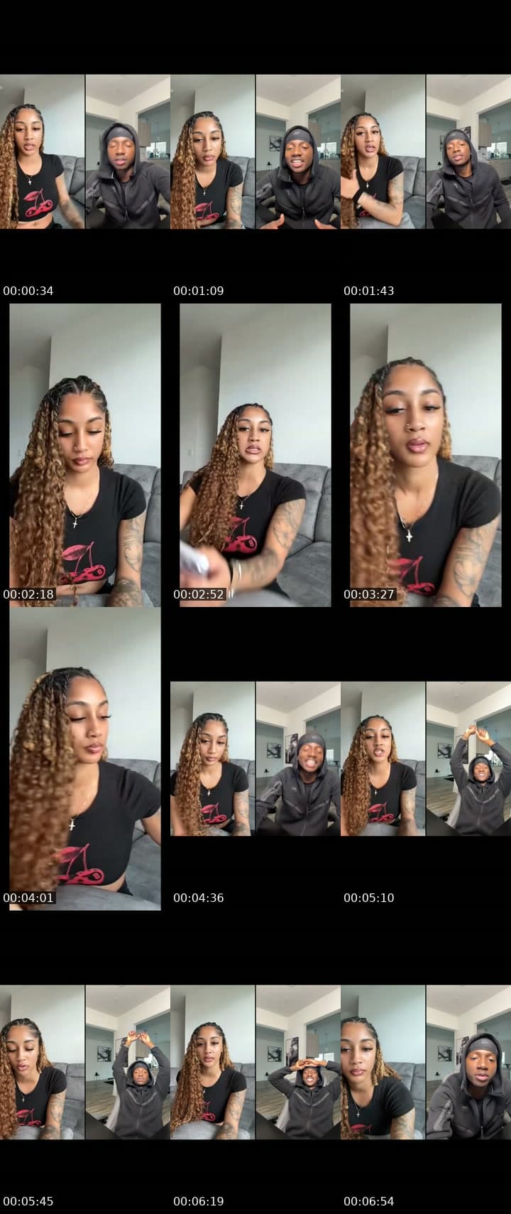 @mani.chanel TikTok live stream