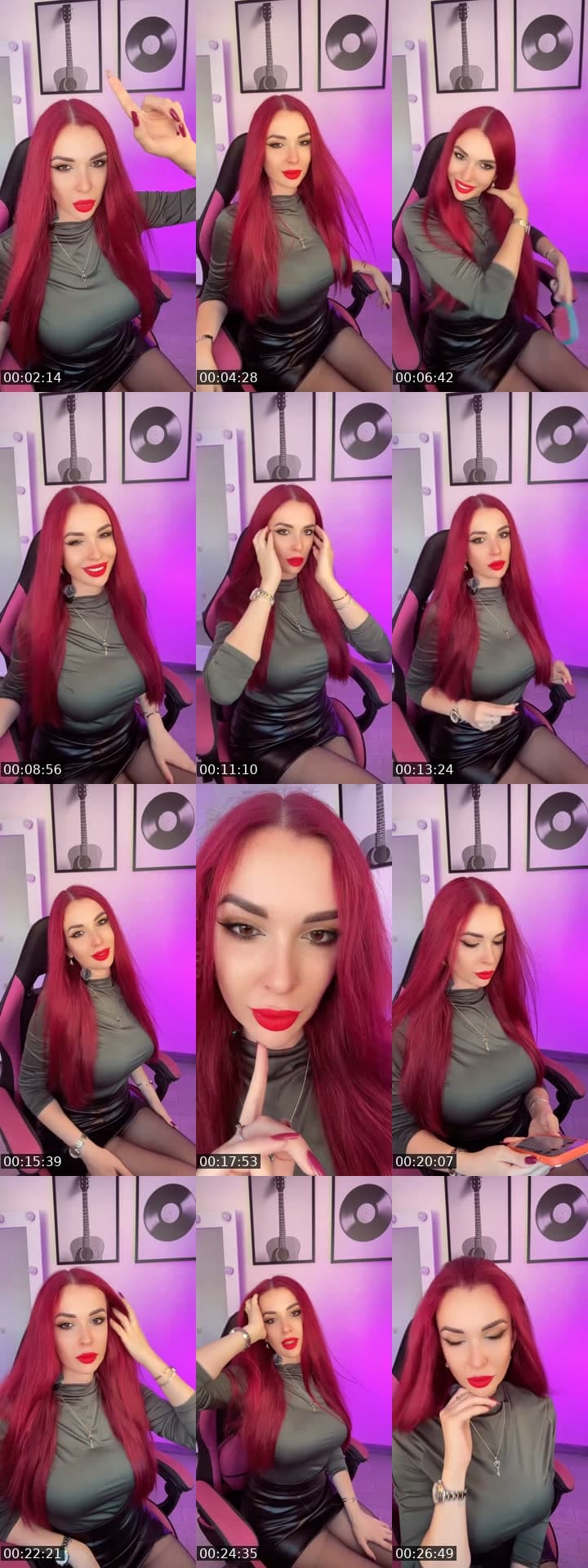 @vickyfoxi TikTok live stream