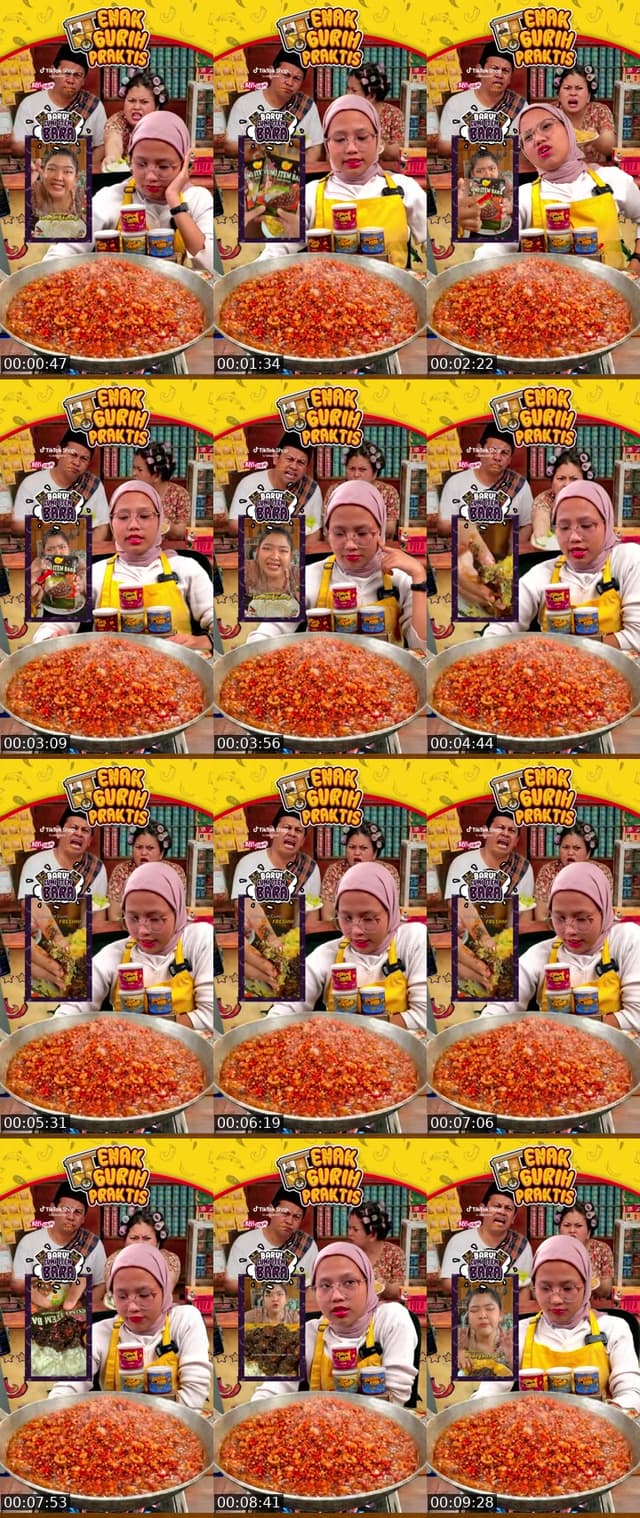 TikTok live: TEMAN MAKAN BARENG KELUARGA🌶😍 by @eatsambel